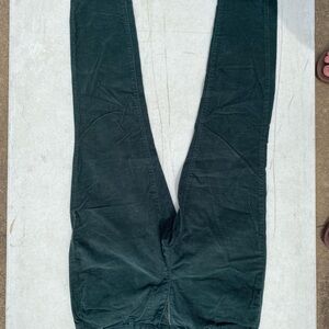 Dark Green Corduroy Pants